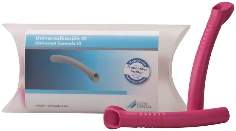 Universalkanüle III pink mit Verpackung von Dürr Dental