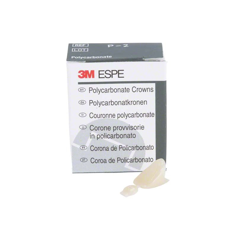 Polycarbonat-Krone von 3M mit Verpackung im Hintergrund.