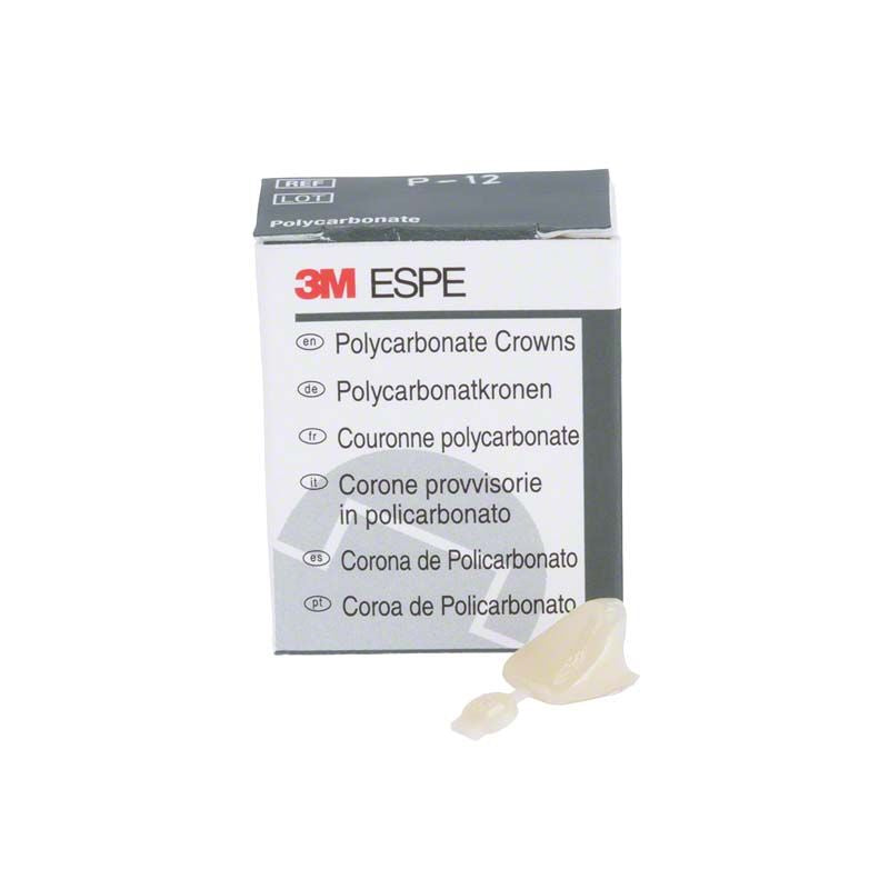 Polycarbonat-Krone OK Front Nr. 12 mit Verpackung von 3M.