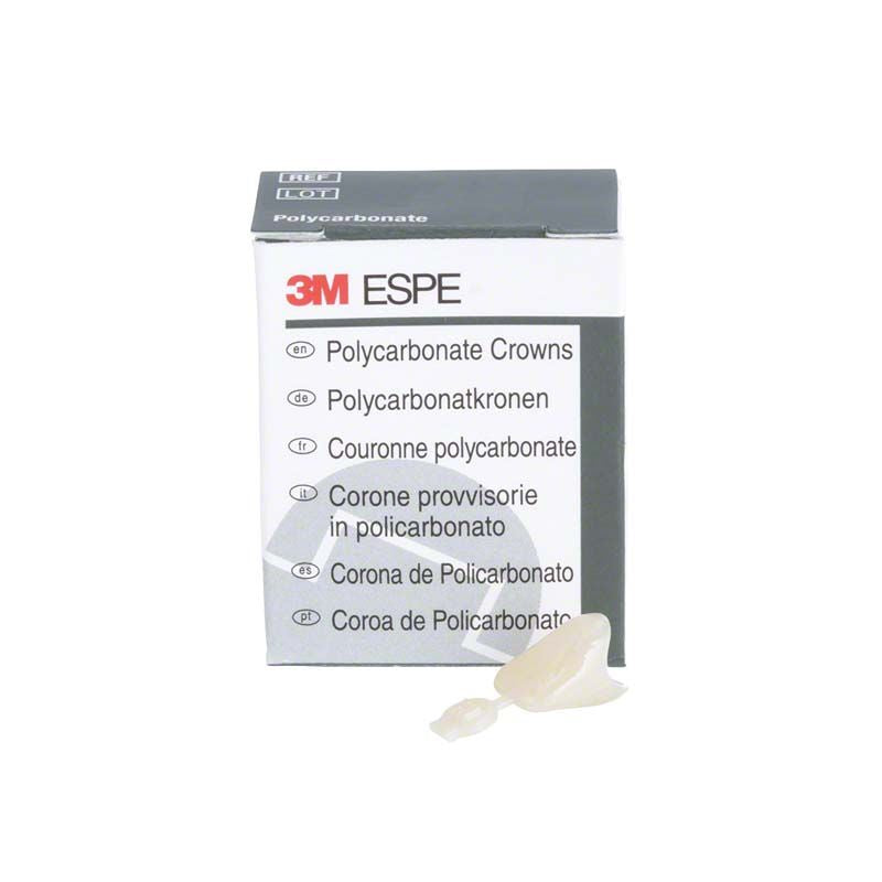 Polycarbonat-Krone OK Front Nr. 15 vor Verpackung mit 3M-Logo.