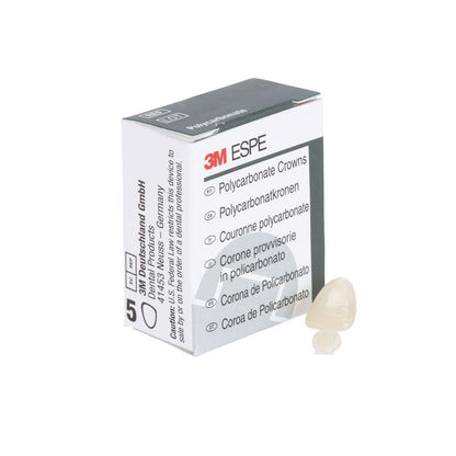 Polycarbonat-Krone OK Front Nr. 16 mit Verpackung und mehrsprachiger Beschreibung.