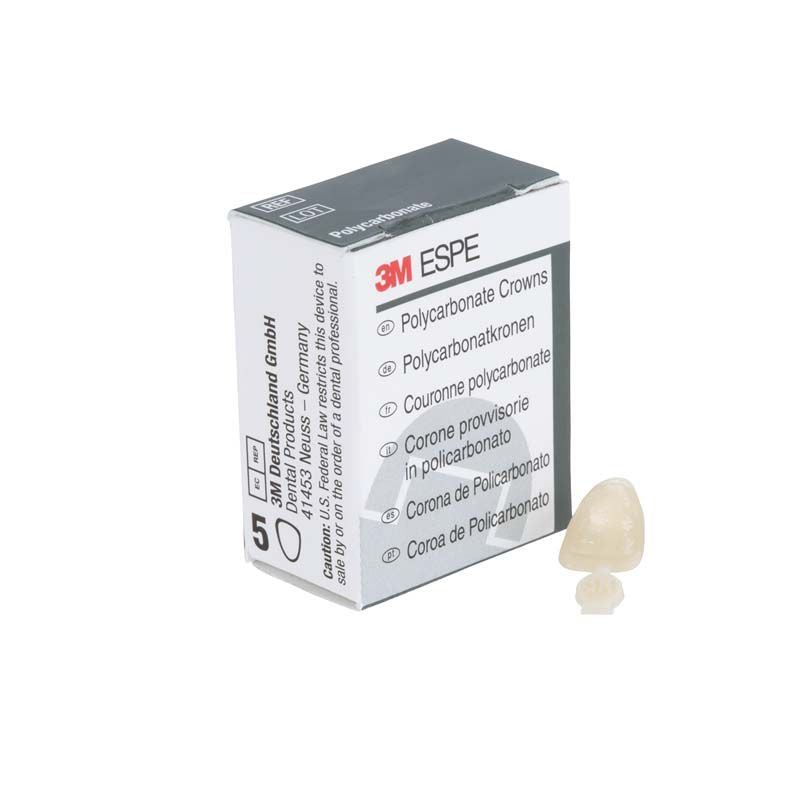 Polycarbonat-Krone Nr. 17 von 3M, Nahaufnahme mit Verpackung.