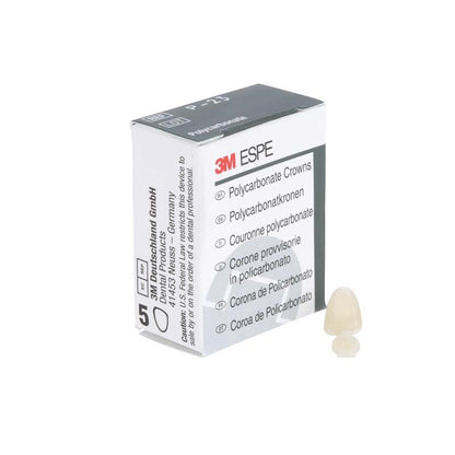 Polycarbonat-Krone Nr. 23 mit Verpackung von 3M und mehrsprachiger Beschriftung.