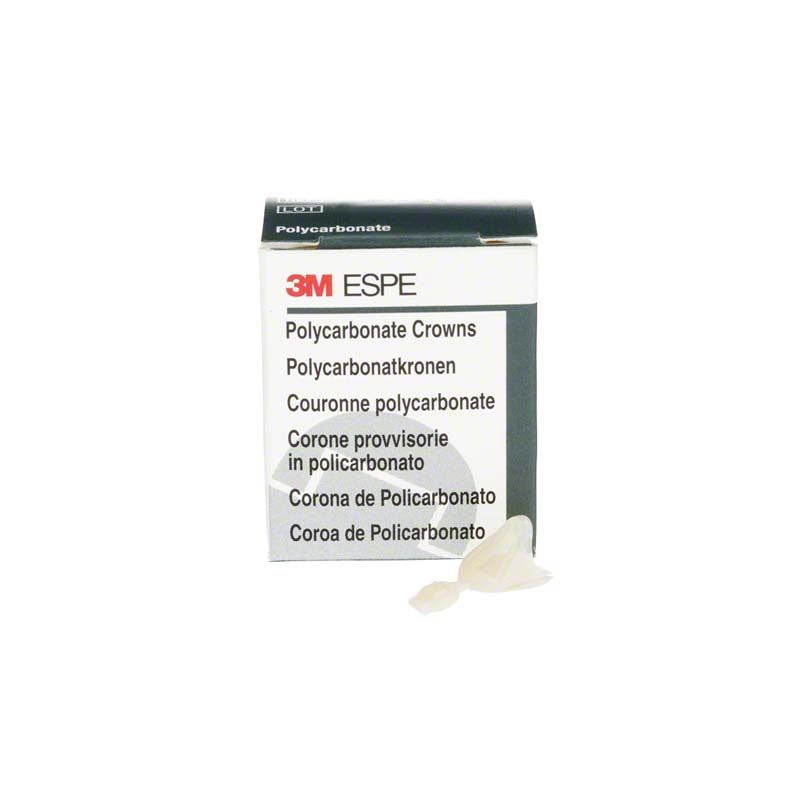 Polycarbonat-Kronenverpackung von 3M mit sichtbarer Krone.