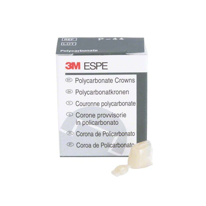 Polycarbonat-Krone Prämolar Nr. 44 vor Verpackung von 3M ESPE