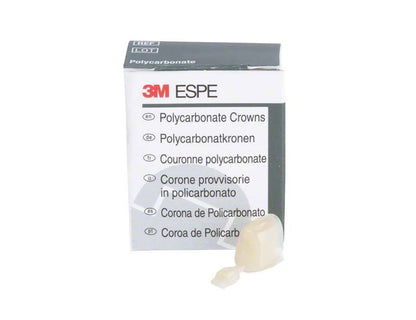 Polycarbonat-Krone Prämolar Nr. 51 vor Produktverpackung von 3M.