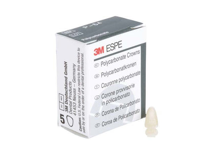 Polycarbonat-Kronen UK Front Nr. 64 neben Verpackung mit mehrsprachiger Beschriftung.