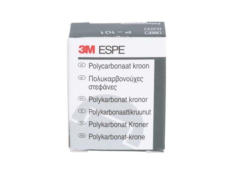 3M ESPE Verpackung der Polycarbonat-Kronen OK Front Nr. 101.