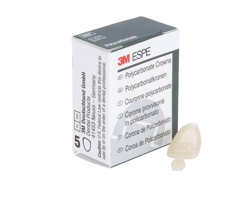 3M Polycarbonat-Krone OK Front Nr. 102 neben Verpackung.