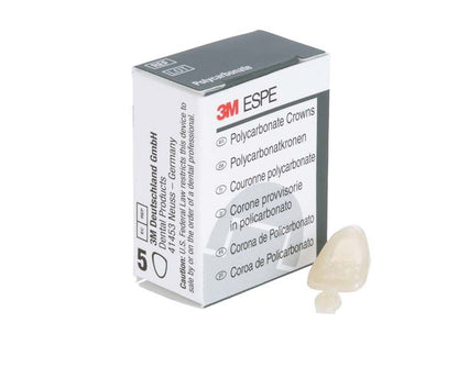 3M Polycarbonat-Krone OK Front Nr. 102 neben Verpackung.