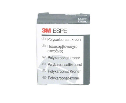 Polycarbonat-Kronen Eckzähne Nr. 302 Verpackung von 3M ESPE.
