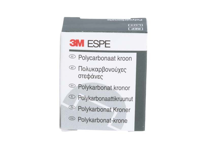 Polycarbonat-Kronen Eckzähne Nr. 303 Verpackung von 3M ESPE.
