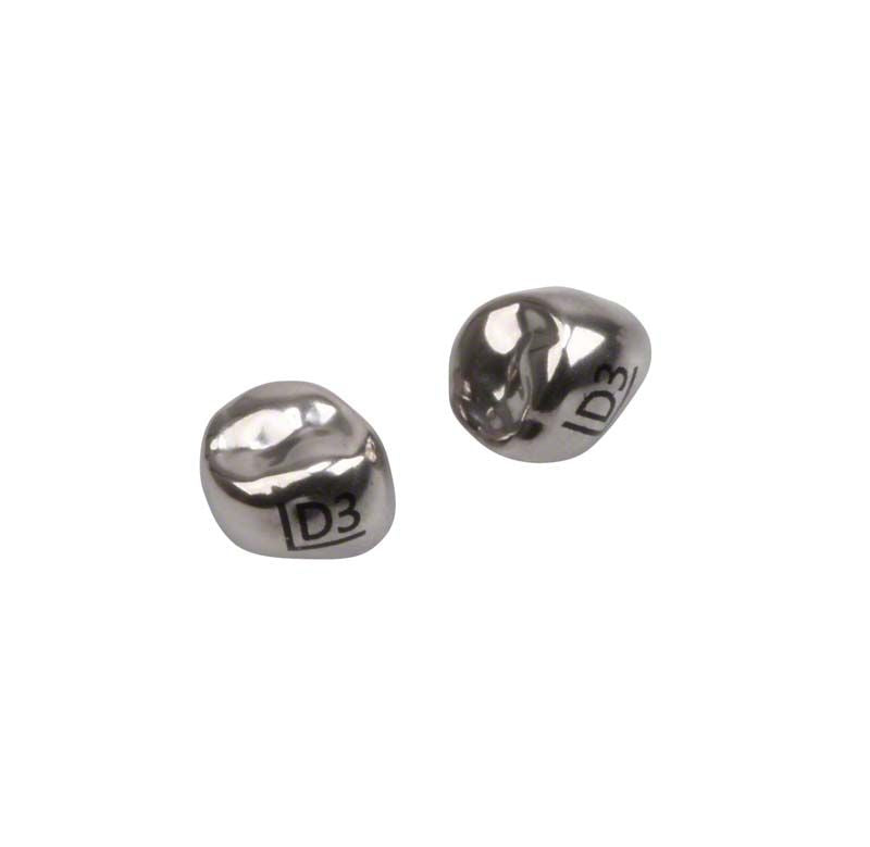 Edelstahlkronen Milchzahnmolar OK D-UL-3