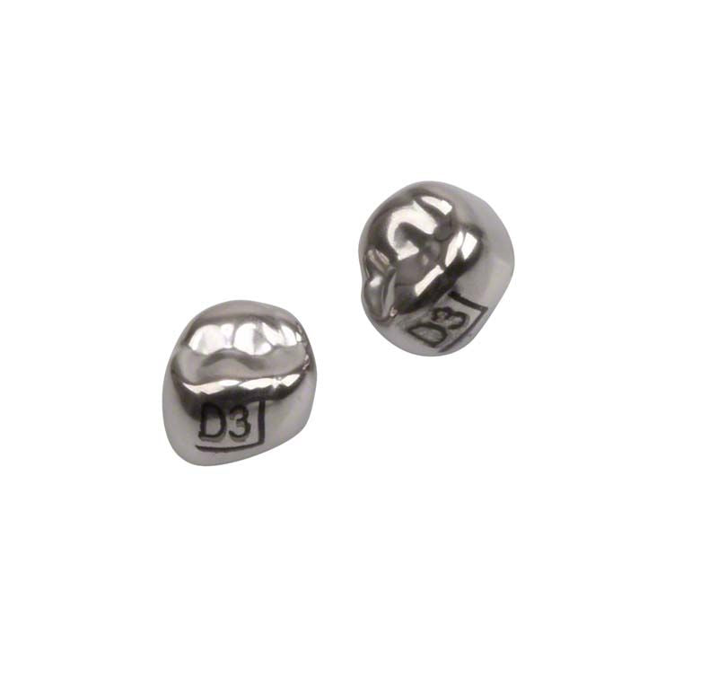Edelstahlkronen Milchzahnmolar OK D-UR-3