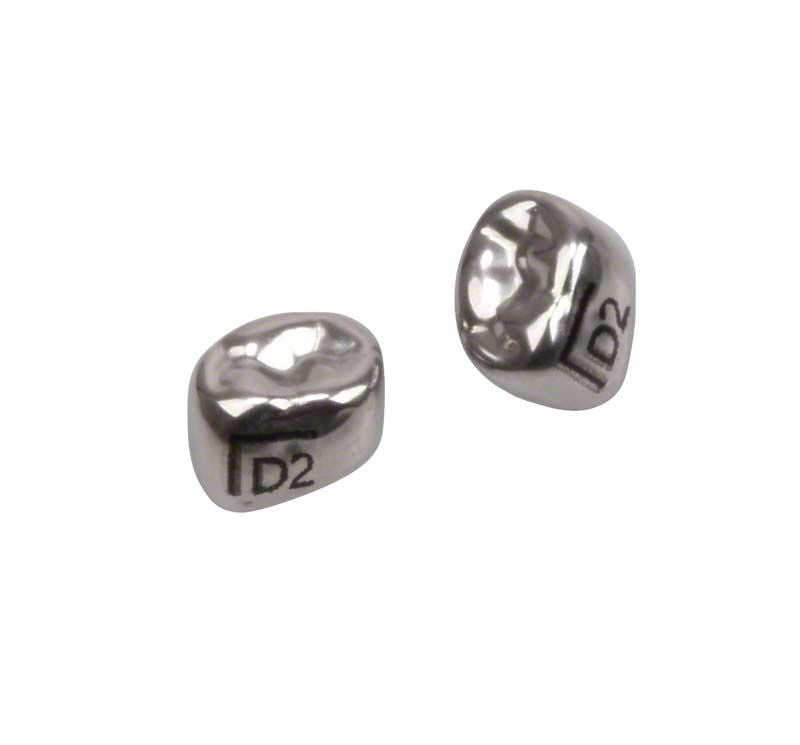 Edelstahlkronen Milchzahnmolar UK D-LL-2