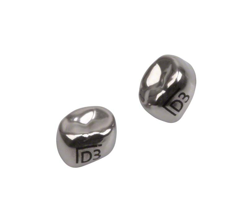 Edelstahlkronen Milchzahnmolar UK D-LL-3