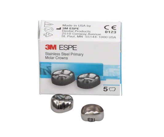Image of Edelstahlkronen Milchzahnmolar UK E-LL-3