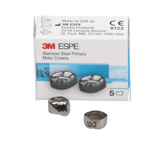 Image of Edelstahlkronen Milchzahnmolar UK D-LR-5