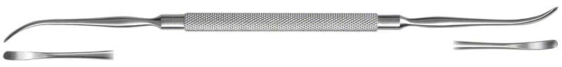 Raspatorium Freer-Yasargil, Edelstahl, doppelseitig, scharf/scharf, für Dentalchirurgie.