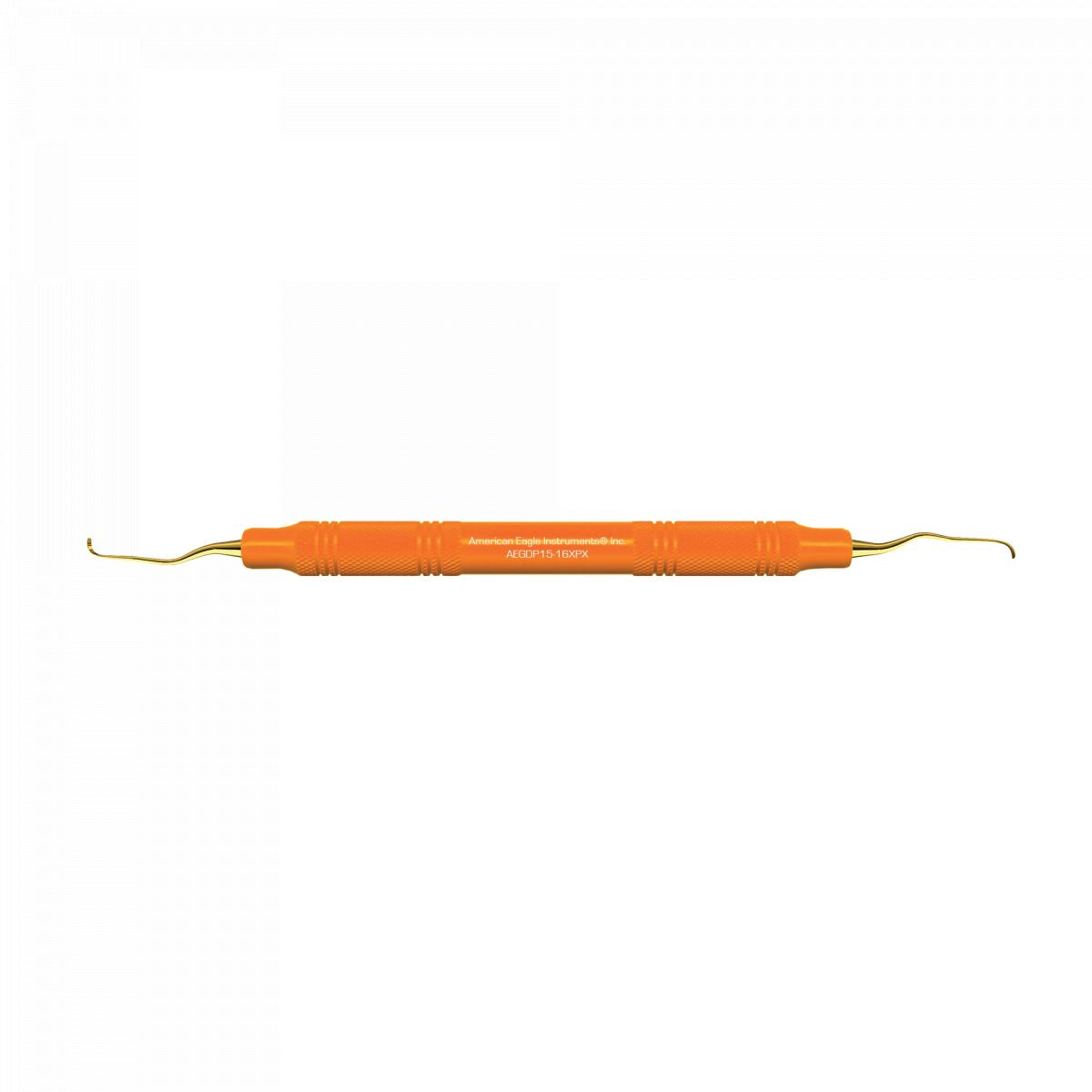 American Eagle XP Gracey +3 Kürette mit goldener Spitze und ergonomischem Griff.