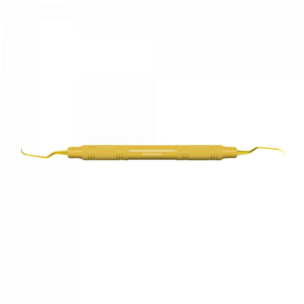 Amerikanischer Eagle XP Gracey +3 Kürette mit goldfarbenen Spitzen.