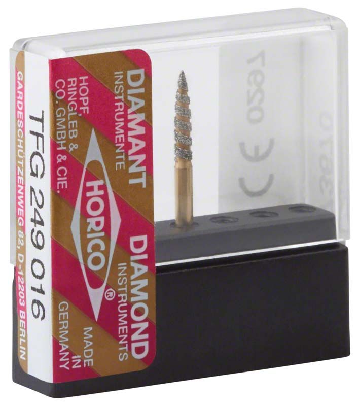 Turbodiamant TFG 249 016 in transparenter Verpackung mit rotem Etikett.