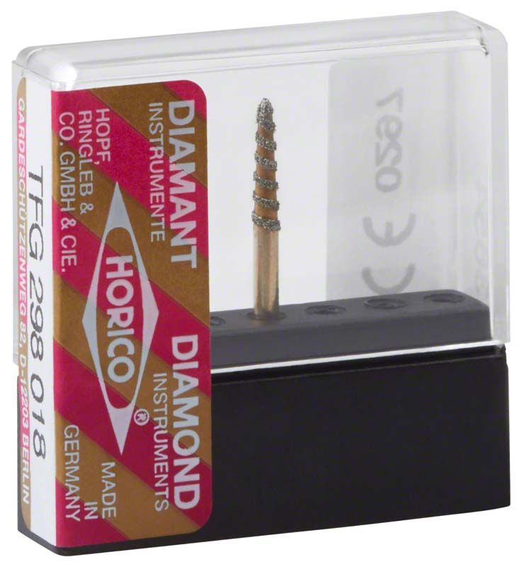 Turbodiamant TFG 298 018 Bohrer in transparenter Verpackung.