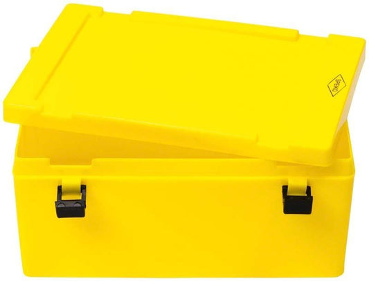 Image of Labor-Container Gr. 2 mit Deckel gelb