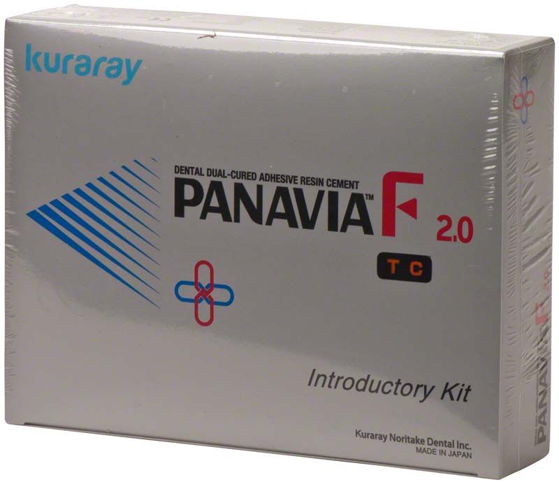 Panavia F 2.0 Intro Kit TC Verpackung mit Zahnbefestigungskomposit.