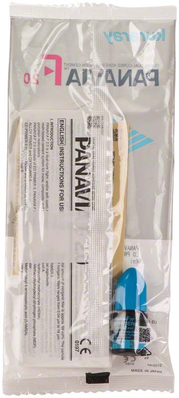 Panavia F 2.0 ED Primer Flasche A und Verpackung mit Anleitung.