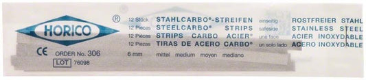 Image of Stahlcarbo-Streifen einseitig 6mm breit