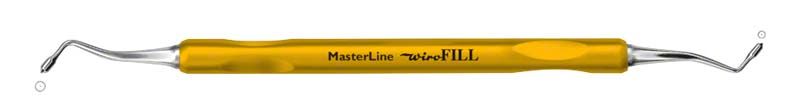 MasterLine Wiro-FILL Komposit-Modellierinstrument mit gebogenen Enden, Ø 1,6mm / 2,2mm.