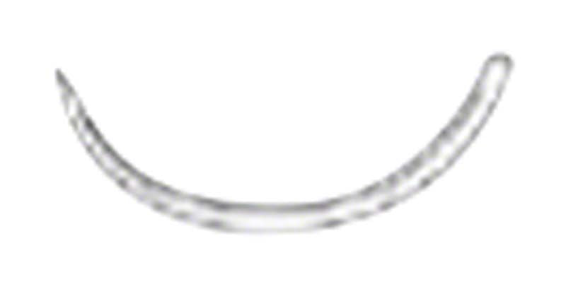 Chirurgische Nadel des RESORBA® RESOLON® Nahtmaterials DSM16 5/0.