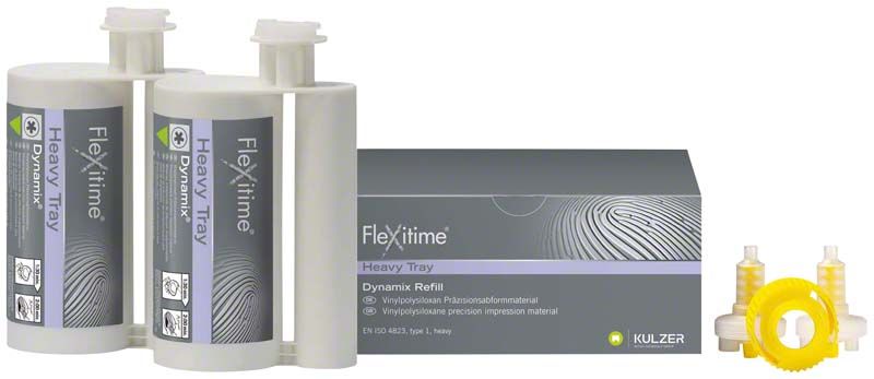 Flexitime Dynamix Heavy Tray 2 x 380ml Kartuschen mit Verpackung.