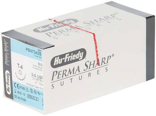 Image of Perma Sharp Nahtmaterial Seide 3/0 T-4