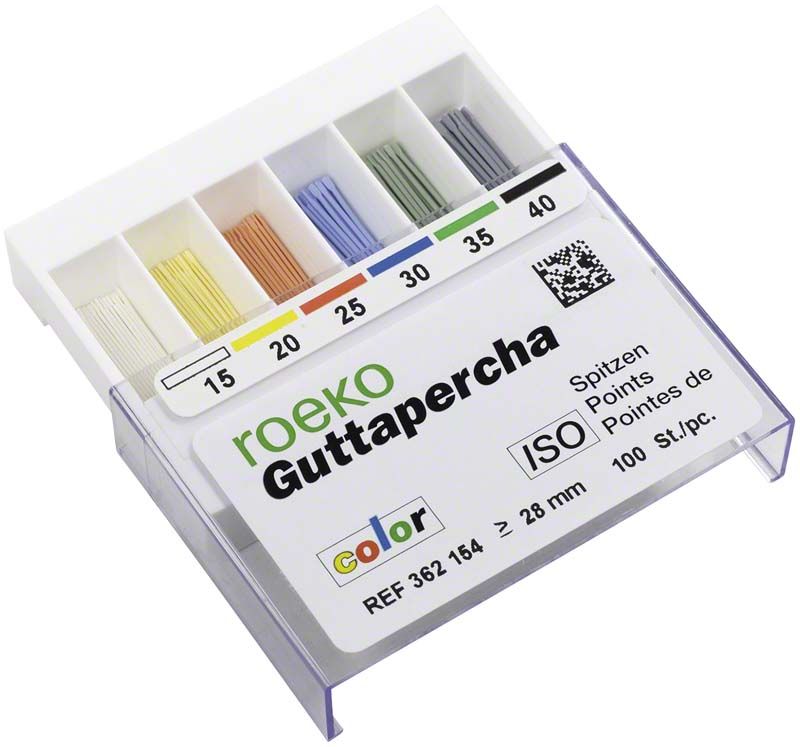 Image of ROEKO Guttapercha-Spitzen color Gr. 025 rot