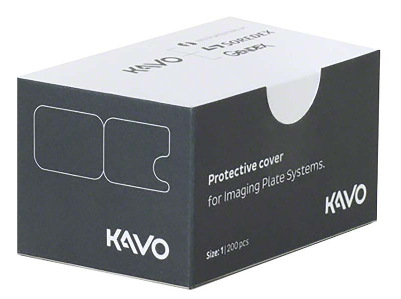 Bissschutz Röntgenschutzhüllen-Verpackung für dentale Scanner, 200 Stück.