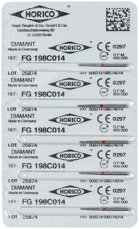 Verpackung von Diamant FG 198C 014 mit mehreren Einheiten.