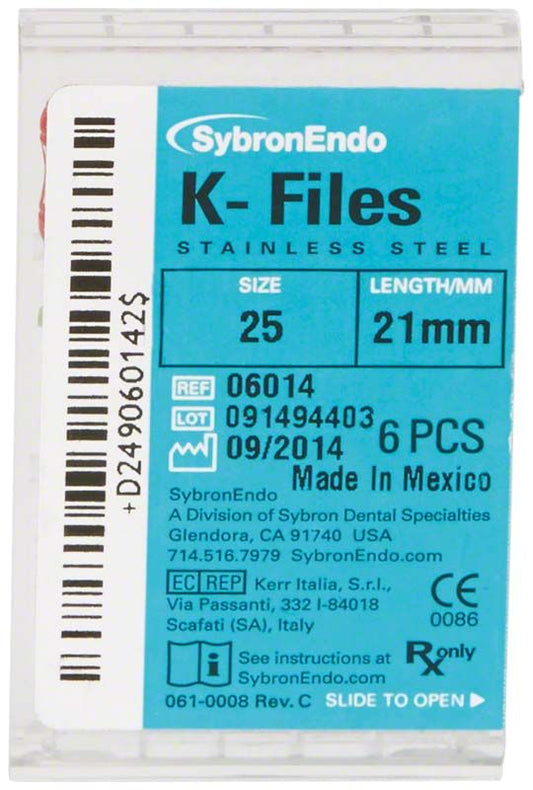 Image of SybronEndo K-Feilen 21mm ISO 025