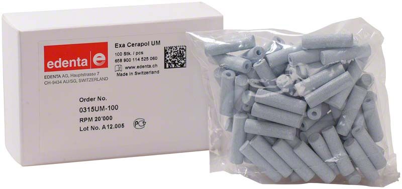 Exa Cerapol grau Walze UM Keramikpolierer in Verpackung und lose.