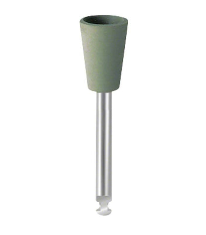 EVEFLEX Polierer GH3K mit feiner grüner Polierspitze und Metallgriff.