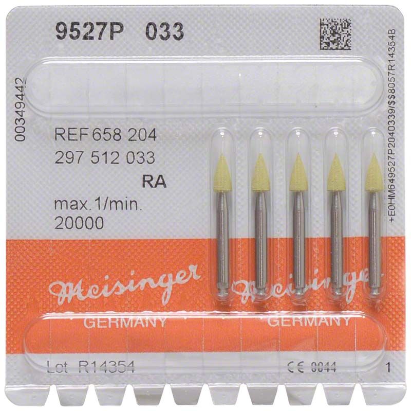 Kompositpolierer RA 9527P 033, 5 Stück in Blisterverpackung.