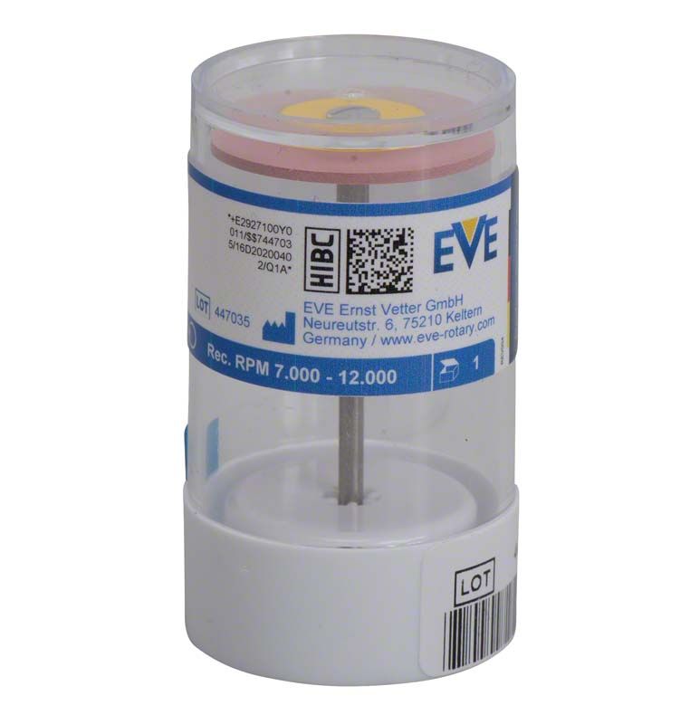 EVE Diapol Handstück L26Dmf in transparenter Verpackung mit Herstelleretikett.