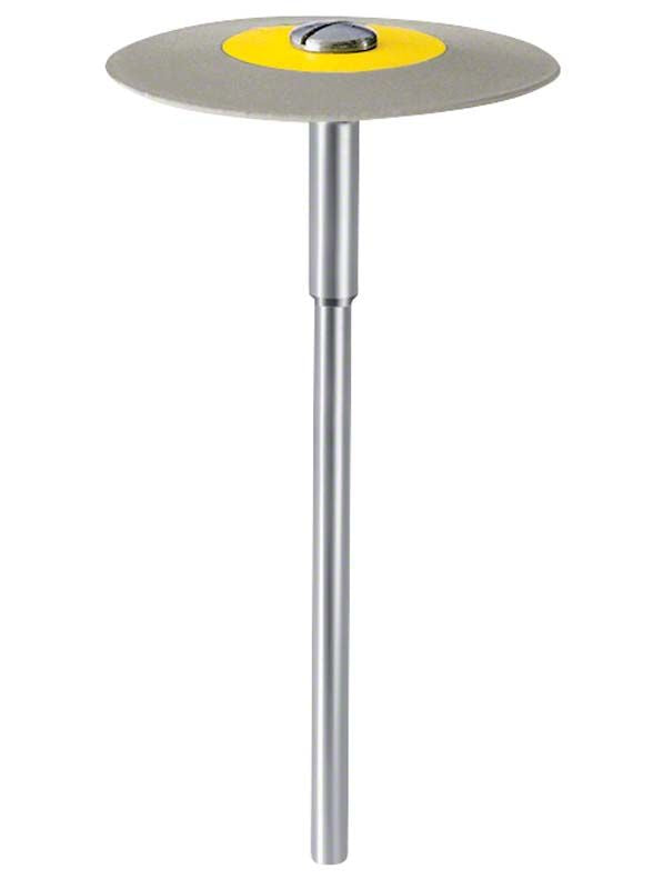 EVE Diapol Handstück fein, L26D mit gelbem Zentrum.