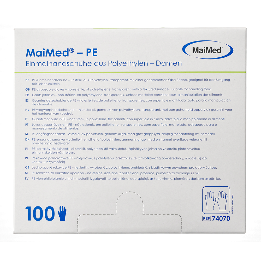 MaiMed-PE-unsteril Einmalhandschuhe aus Polyethylen