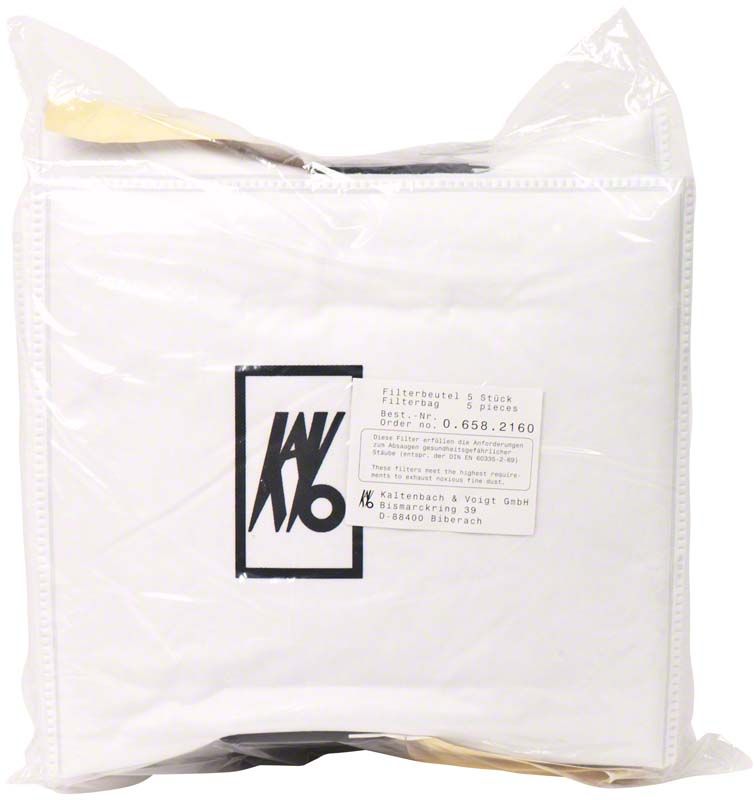 Ersatzfilter für Einzelplatzabsaugungen von KaVo Dental in Verpackung.