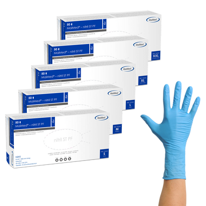 MaiMed-nitril ST PF Nitrilhandschuh mit verstärktem Schutz