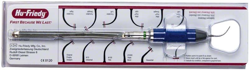 Einsatz für zahnärztliches Ultraschallgerät in Originalverpackung.