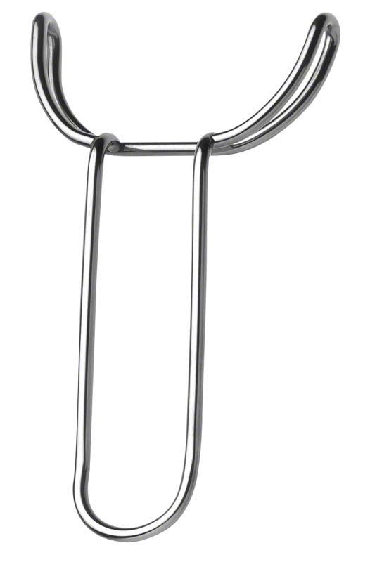 Vestibulumabhalter aus Metall für dentalmedizinische Eingriffe.