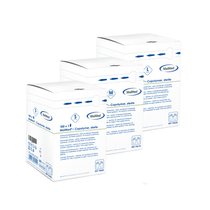 MaiMed-Copolymer-steril Sterile Einmalhandschuhe, latex- und puderfrei